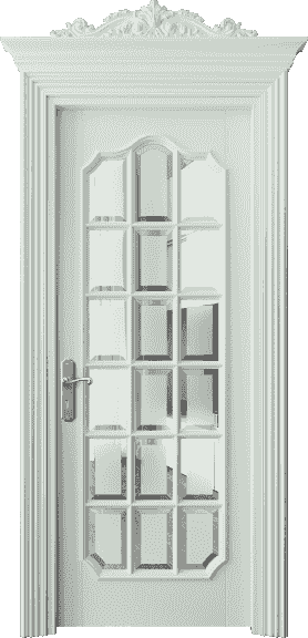 Дверь межкомнатная 6610 NCS S 1005-B80G. Цвет NCS. Материал Массив бука эмаль. Коллекция Imperial. Картинка.