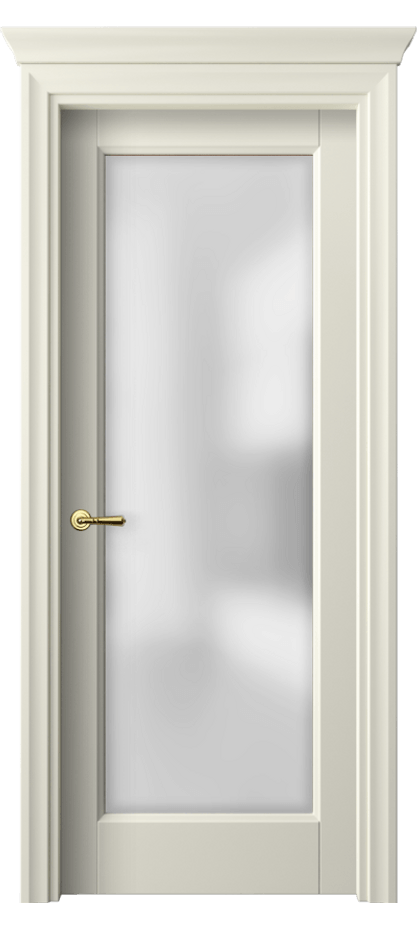 Межкомнатная дверь Галант 1402 Матовый молочно-белый Сатинированное стекло Цена 49254 ₽ | Volhovec