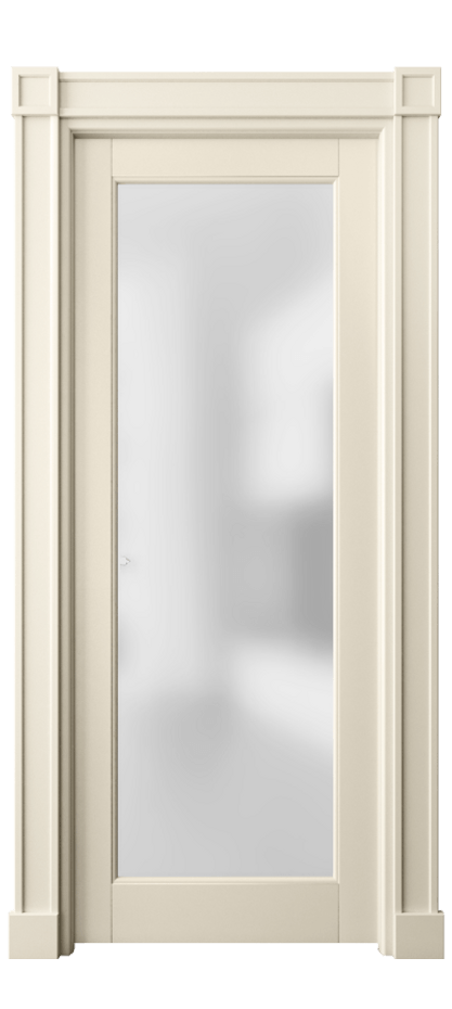Межкомнатная дверь Toscana Elegante 6300 Бук марципановый Сатинированное стекло. Цена 62499 ₽ | Volhovec