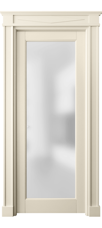 Межкомнатная дверь Toscana Elegante 6300 Бук марципановый Сатинированное стекло. Цена 62499 ₽ | Volhovec
