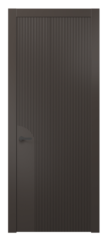 Дверь межкомнатная Dune АКП 8625 Матовый антрацит Гладкий компланарный наличник МАН Цена 42500 ₽ Наличники уже входят в базовый комплект. Фабрика дверей Волховец 8 (800) 551 43 19 Межкомнатная дверь Dune АКП 8625 Матовый антрацит Цена 42500 ₽ | Volhovec