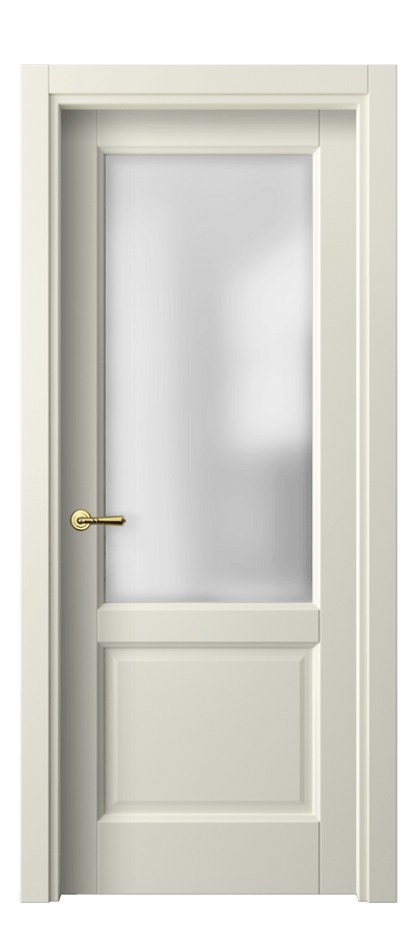 Межкомнатная дверь Galant 1422 Матовый молочно-белый Сатинированное стекло Цена 39359 ₽ | Volhovec
