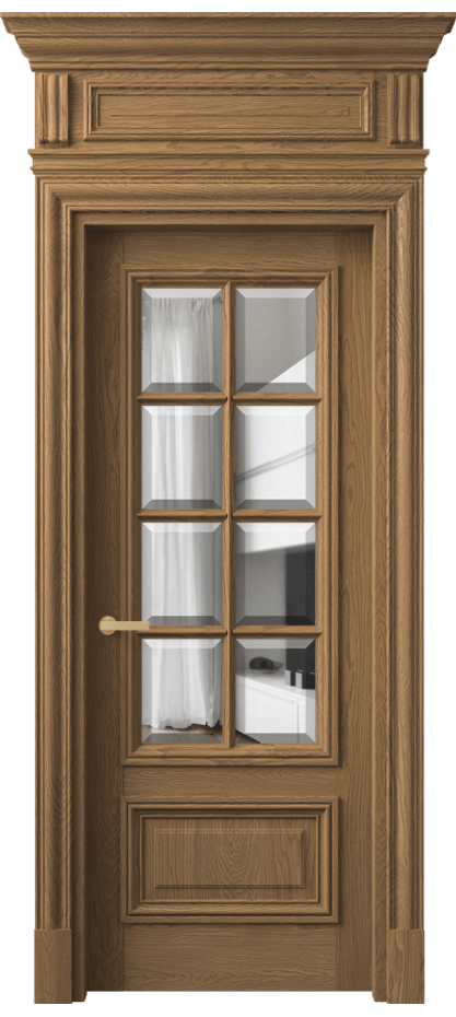 Дверь межкомнатная Antique 7316 Дуб мускатный матовый Прозрачное стекло с фацетом, 6 мм КЭП + Объёмный фриз + Карниз ДМС.М Цена 1504550 AMD Наличники уже входят в базовый комплект. Фабрика дверей Волховец 8 (800) 551 43 19 Межкомнатная дверь Antique 7316 Дуб мускатный матовый Прозрачное стекло с фацетом, 6 мм Цена 1504550 AMD | Volhovec