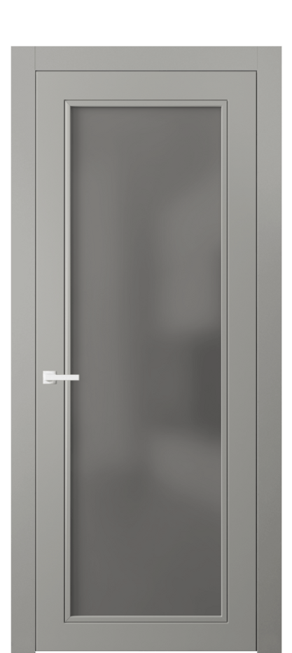Дверь межкомнатная Neo Classic 8000 Матовый нейтральный серый Сатинированное серое стекло, триплекс Гладкий компланарный наличник МНСР Цена 63119 ₽ Наличники уже входят в базовый комплект. Фабрика дверей Волховец 8 (800) 551 43 19 Межкомнатная дверь Neo Classic 8000 Матовый нейтральный серый Сатинированное серое стекло, триплекс Цена 63119 ₽ | Volhovec