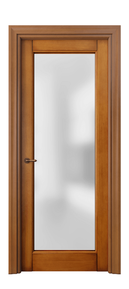 Межкомнатная дверь Тоскана Элегантэ 6300 Бук светлый с патиной Сатинированное стекло Цена 113399 ₽ | Volhovec