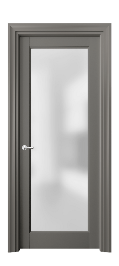 Дверь межкомнатная Тоскана Элегантэ 6300 Матовый классический серый Сатинированное стекло Toscana Фигурный наличник МКЛС Цена 97099 ₽ Наличники уже входят в базовый комплект. Фабрика дверей Волховец 8 (800) 551 43 19 Межкомнатная дверь Тоскана Элегантэ 6300 Матовый классический серый Сатинированное стекло Цена 97099 ₽ | Volhovec