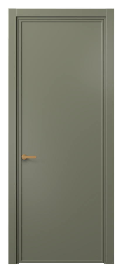 Межкомнатная дверь Фрэйм 8601 Матовый оливковый тёмный  Цена 45149 ₽ | Volhovec
