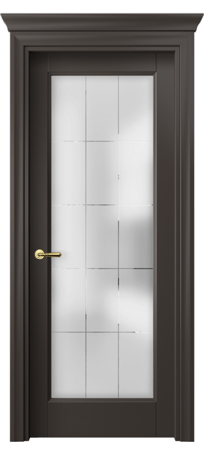 Дверь межкомнатная Галант 1402 Матовый антрацит Сатинированное стекло с гравировкой "Лофт" Комплект фигурных наличников под карниз МАН Цена 59379 ₽ Наличники уже входят в базовый комплект. Фабрика дверей Волховец 8 (800) 551 43 19 Межкомнатная дверь Галант 1402 Матовый антрацит Сатинированное стекло с гравировкой "Лофт" Цена 59379 ₽ | Volhovec