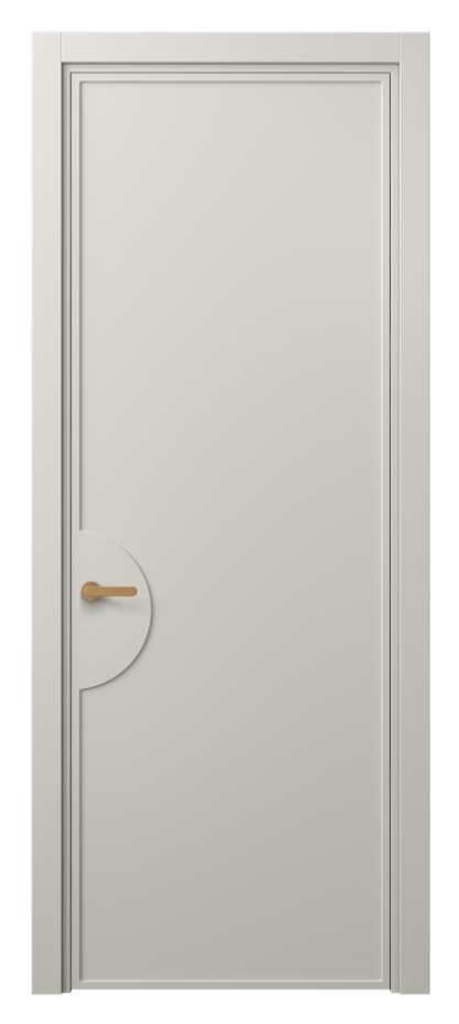 Межкомнатная дверь Фрэйм 8604 Матовый облачно-серый  Цена 45149 ₽ | Volhovec