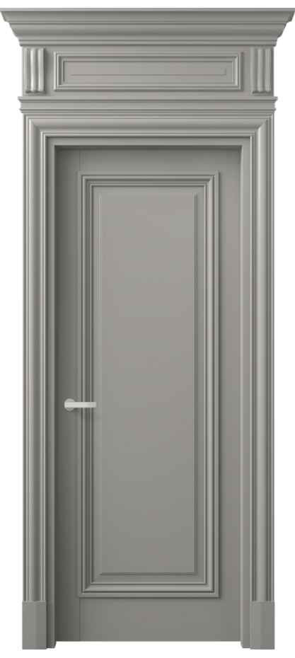 Межкомнатная дверь Антик 7301 Матовый нейтральный серый  Цена 164109 ₽ | Volhovec