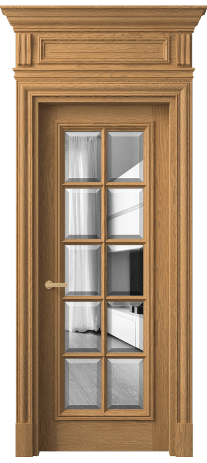 Дверь межкомнатная Antique 7310 Дуб пшеничный матовый Двустороннее зеркало с фацетом, триплекс, 8 мм КЭП + Объёмный фриз + Карниз ДПШ.М Цена 224695 ₽ Наличники уже входят в базовый комплект. Фабрика дверей Волховец 8 (800) 551 43 19 Межкомнатная дверь Antique 7310 Дуб пшеничный матовый Двустороннее зеркало с фацетом, триплекс, 8 мм Цена 224695 ₽ | Volhovec