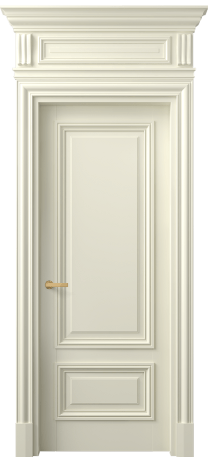 Межкомнатная дверь Антик 7307 Матовый молочно-белый  Цена 166409 ₽ | Volhovec