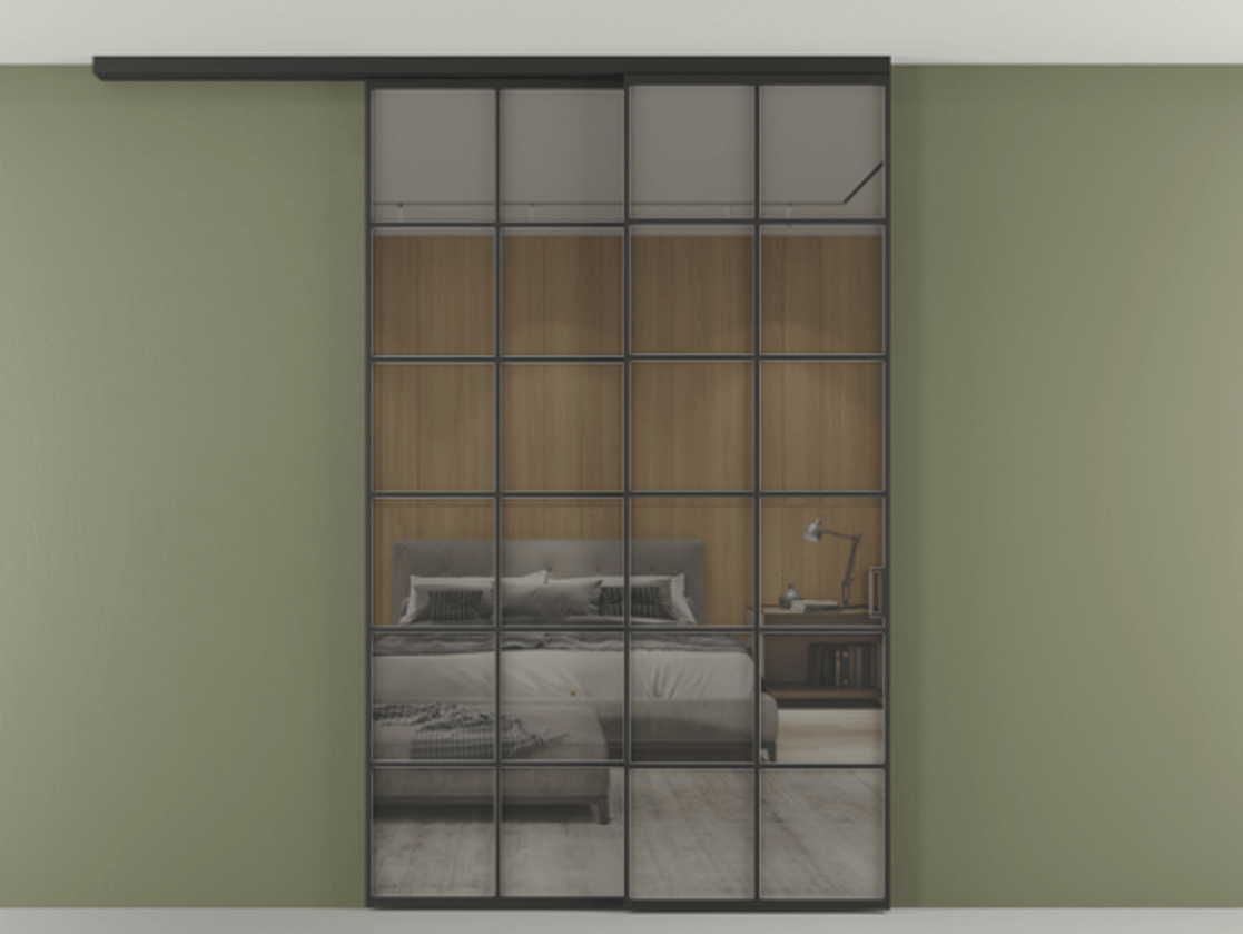 Перегородка Formato вдоль стены на потолок телескопик синхро 2 #VENDORCODE# #FURNISH# #GLASS# Цена #PRICE# #CURRENCY# | Volhovec