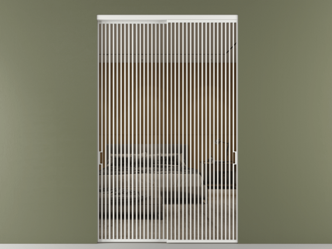 Перегородка Formato внутри проёма 2 створки АЛПР 040.06 Алюминий белоснежный Рефлективное бронзовое стекло "Stopsol", калёное. Цена 674300 ₽ 1. Полотно 2 шт. (800/2100 мм)
2. Комплект установки раздвижной системы
3. Базовый комплект фурнитуры
4.Ручка RONDO. Фабрика дверей Волховец 8 (800) 551 43 19 Перегородка Formato внутри проёма 2 створки АЛПР 040.06 Алюминий белоснежный Рефлективное бронзовое стекло "Stopsol", калёное Цена 674300 ₽ | Volhovec