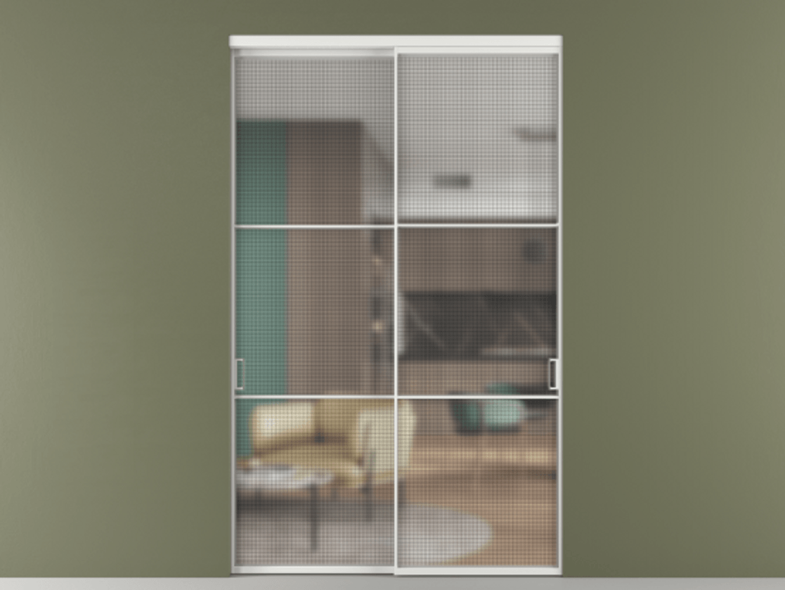 Перегородка Formato внутри проёма двустворчатая #VENDORCODE# #FURNISH# #GLASS# Цена #PRICE# #CURRENCY#  | Volhovec