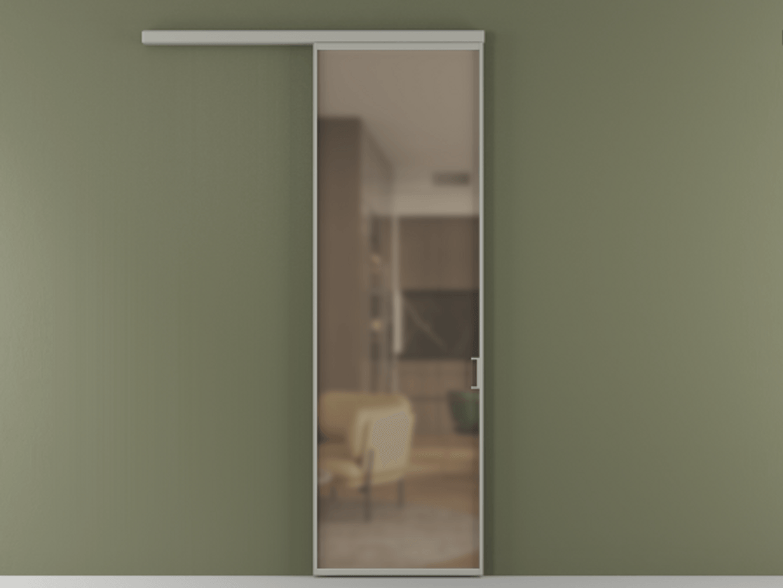 Перегородка Formato вдоль стены 1 створка АЛПР 040.01 Алюминий нейтральный серый Сатинированное бронзовое стекло, триплекс. Цена 115700 ₽ 1. Полотно (800/2100 мм)
2. Комплект установки раздвижной системы
3. Базовый комплект фурнитуры
4.Ручка RONDO
. Фабрика дверей Волховец 8 (800) 551 43 19 Перегородка Formato вдоль стены 1 створка АЛПР 040.01 Алюминий нейтральный серый Сатинированное бронзовое стекло, триплекс Цена 115700 ₽ | Volhovec