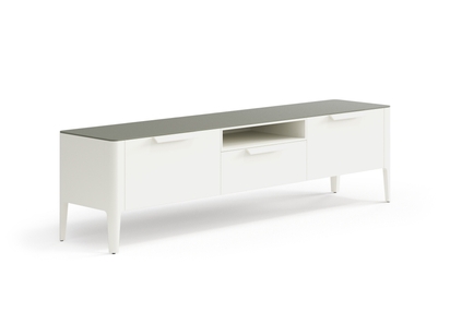 Мебель ТВ тумба Piega. Цвет Матовый молочно-белый. Материал Гладкая эмаль. Коллекция ТВ тумба Piega. Фото. Мебель ТВ тумба Piega. Цвет Матовый молочно-белый. Материал Гладкая эмаль. Коллекция ТВ тумба Piega. Картинка.