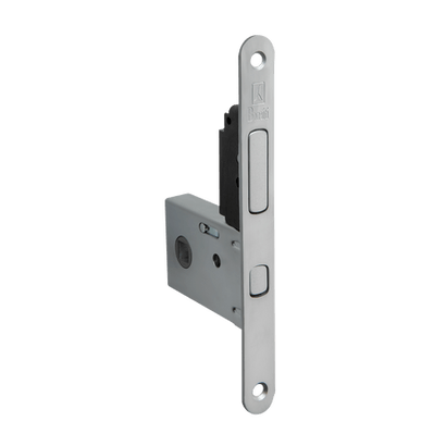 Фурнитура для дверей Гарпунный замок для раздвижной двери. Цвет Матовый хром. Коллекция Гарпунный замок для раздвижной двери. Картинка.