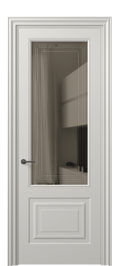 Межкомнатная дверь 8452 МТСР БР ГРА. Цвет Матовый тёплый серый. Материал Гладкая эмаль. Коллекция Mascot. Фото. Дверь межкомнатная 8452 МТСР БР ГРА. Цвет Матовый тёплый серый. Материал Гладкая эмаль. Коллекция Mascot. Картинка.