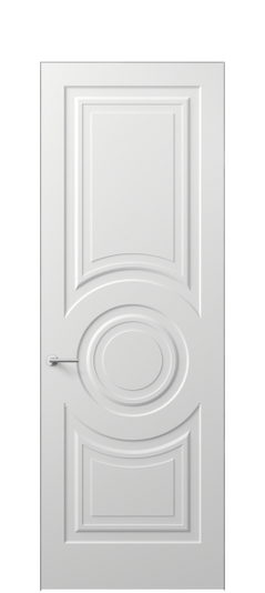 Дверь межкомнатная АКП 8461 ГРН. Цвет Грунт под покраску. Материал Грунт под покраску. Коллекция Mascot. Картинка.
