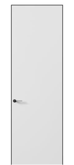 Дверь межкомнатная 0012 Двойная дверь. Цвет Белый шёлк. Материал Ciplex ламинатин. Коллекция Planum Pro. Картинка.