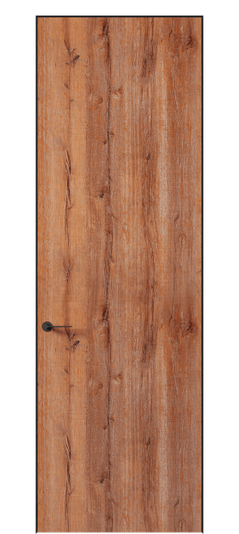 Дверь межкомнатная 0010 АКП ТРТ. Цвет Темный рустик. Материал HPL. Коллекция Planum Pro. Картинка.