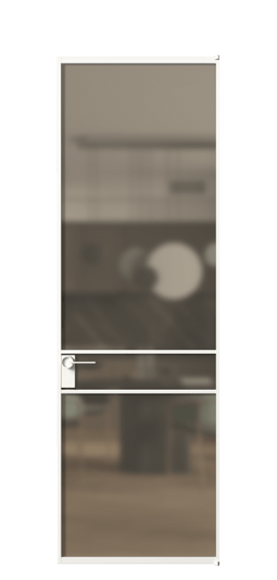 Межкомнатная дверь АЛПЛ040.02 Бронза сатин триплекс БЕЛ. Цвет Алюминий Белый. Материал Алюминий. Коллекция Formato. Фото. Дверь межкомнатная АЛПЛ040.02 Бронза сатин триплекс БЕЛ. Цвет Алюминий Белый. Материал Алюминий. Коллекция Formato. Картинка.