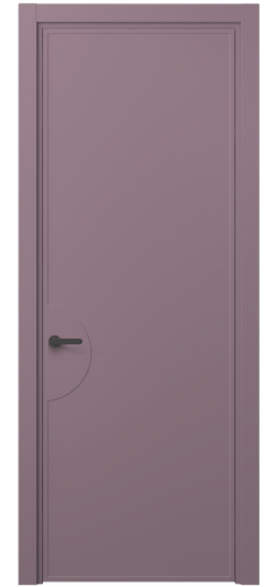 Дверь межкомнатная 8604 Пастельно-фиолетовый RAL 4009. Цвет RAL Пастельно-фиолетовый RAL 4009. Материал Гладкая эмаль. Коллекция Frame. Картинка.