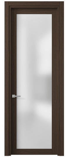 Дверь межкомнатная 2102 МШНЭКТ САТ. Цвет Экзотик трюфельный матовый. Материал Мультишпон Naturwood. Коллекция Planum. Картинка.