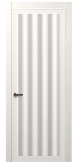 Дверь межкомнатная АКП 8622 МПБЛ. Цвет Матовый пудровый белый. Материал Гладкая эмаль. Коллекция Дюна. Картинка.