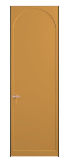 Дверь межкомнатная 7503 Пастельно-жёлтый RAL 1034. Цвет RAL Пастельно-жёлтый RAL 1034. Материал Гладкая эмаль. Коллекция Softform. Картинка.