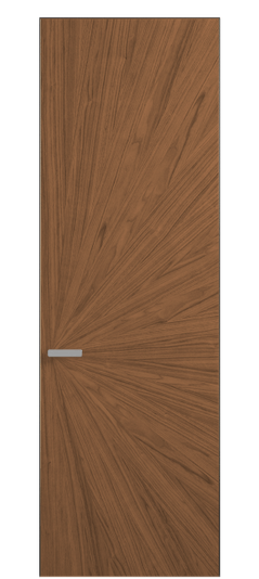 Дверь межкомнатная АКУ 0206 ОУММР Орех умбра матовый. Цвет Орех умбра матовый рифт. Материал Радиальный шпон Naturwood. Коллекция Rift. Картинка.