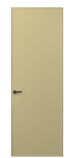 Дверь межкомнатная 8604 Слоновая кость RAL 1014. Цвет RAL Слоновая кость RAL 1014. Материал Гладкая эмаль. Коллекция Frame. Картинка.