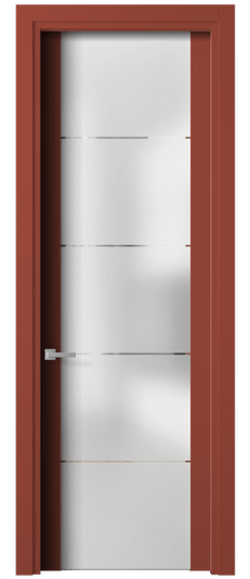 Дверь межкомнатная 4114 - planum NCS S 3040-Y80R. Цвет NCS NCS S 3040-Y80R. Материал Гладкая эмаль. Коллекция Planum. Картинка.