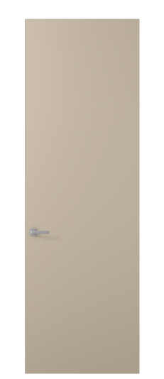 Дверь межкомнатная ПУ 0010 ПЭСБ. Цвет ПЭТ светло-бежевый. Материал ПЭТ. Коллекция Planum. Картинка.