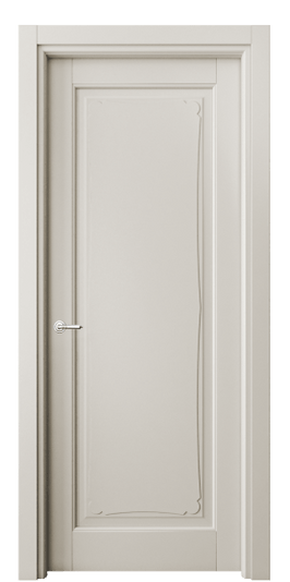 Дверь межкомнатная 6321 БОС. Цвет Бук облачный серый. Материал Массив бука эмаль. Коллекция Toscana Elegante. Картинка.