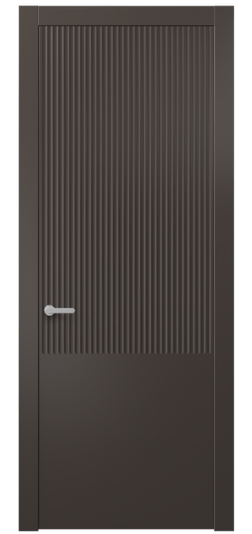 Межкомнатная дверь АКП 8646 МАН. Цвет Матовый антрацит. Материал Гладкая эмаль. Коллекция Alba. Фото. Дверь межкомнатная АКП 8646 МАН. Цвет Матовый антрацит. Материал Гладкая эмаль. Коллекция Alba. Картинка.