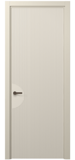 Дверь межкомнатная 8624 МБСР. Цвет Матовый бежево-серый. Материал Гладкая эмаль. Коллекция Dune. Картинка.