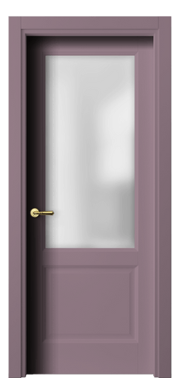Дверь межкомнатная 1422 Пастельно-фиолетовый RAL 4009. Цвет RAL Пастельно-фиолетовый RAL 4009. Материал Гладкая эмаль. Коллекция Galant. Картинка.