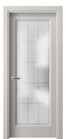 Межкомнатная дверь 1402 МОС Сатинированное стекло лофт. Цвет Матовый облачно-серый. Материал Гладкая эмаль. Коллекция Galant. Фото. Дверь межкомнатная 1402 МОС Сатинированное стекло лофт. Цвет Матовый облачно-серый. Материал Гладкая эмаль. Коллекция Galant. Картинка.
