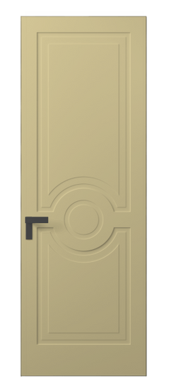 Дверь межкомнатная 8361 Слоновая кость RAL 1014. Цвет RAL Слоновая кость RAL 1014. Материал Гладкая эмаль. Коллекция Rocca. Картинка.