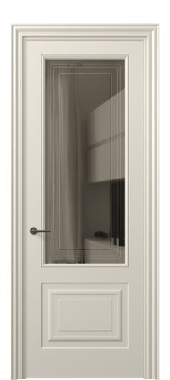 Межкомнатная дверь 8452 МБСР БР ГРА. Цвет Матовый бежево-серый. Материал Гладкая эмаль. Коллекция Mascot. Фото. Дверь межкомнатная 8452 МБСР БР ГРА. Цвет Матовый бежево-серый. Материал Гладкая эмаль. Коллекция Mascot. Картинка.