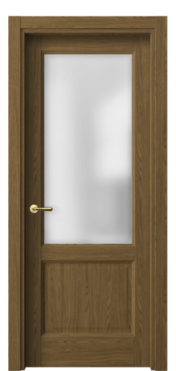 Дверь межкомнатная 1422 ТФД САТ. Цвет Торфяной дуб. Материал Ламинатин. Коллекция Galant. Картинка.