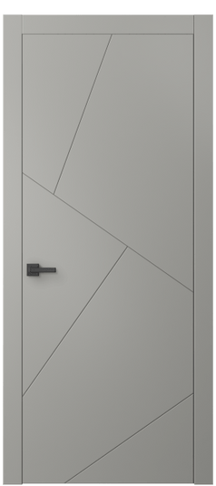 Межкомнатная дверь 8058 МНСР. Цвет Матовый нейтральный серый. Материал Гладкая эмаль. Коллекция Linea. Фото. Дверь межкомнатная 8058 МНСР. Цвет Матовый нейтральный серый. Материал Гладкая эмаль. Коллекция Linea. Картинка.
