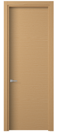 Дверь межкомнатная 0010 МШНДП. Цвет Дуб песочный матовый. Материал Мультишпон Naturwood. Коллекция Planum. Картинка.