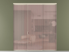 Перегородка Формато внутри проёма 3 створки