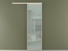 Перегородка Formato вдоль стены одностворчатая