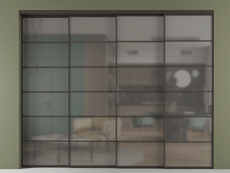 Перегородка Formato внутри проёма телескопик синхро 3