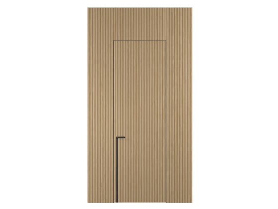 Панели для отделки стен Стеновая панель Фрезерованные Дуб золотой матовый рифт. Цвет Дуб золотой матовый рифт. Материал Радиальный шпон НатурВуд. Коллекция Фрезерованные. Картинка.