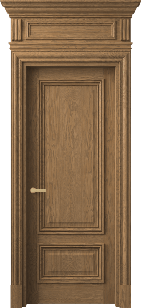 Дверь межкомнатная 7307 ДМС.М. Цвет Дуб мускатный матовый. Материал Массив дуба матовый. Коллекция Antique. Картинка.